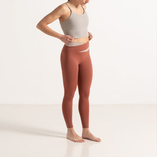 Legging Serenity maroon