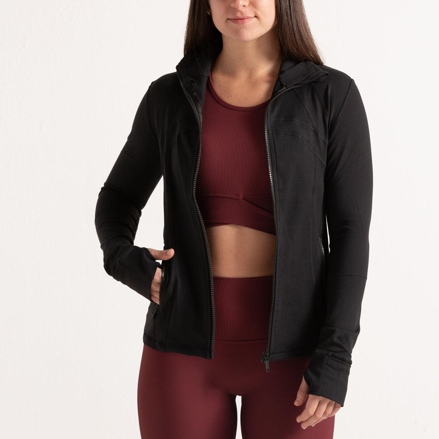 Legging Zen dark red