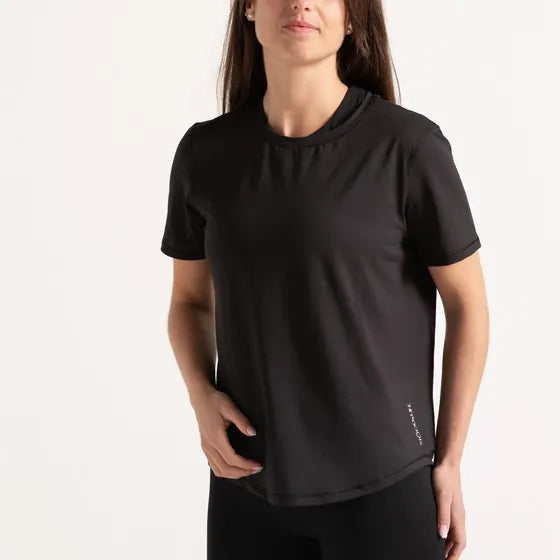 Shirt Soul negro, de frente.